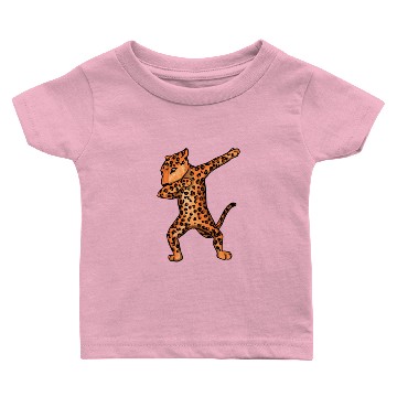 Discover Dabbing Jaguar Leopard Dab Dance Baby T-shirts