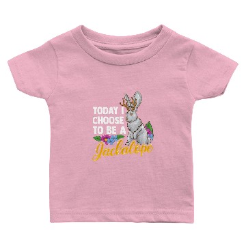Discover Funny Jackalope Design Baby T-shirts