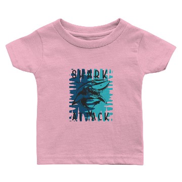 Discover Shark Attack Baby T-shirts
