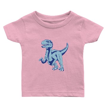 Discover Dinosaur velociraptor Baby T-shirts
