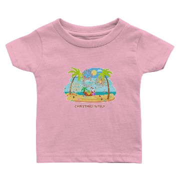 Discover christmas in july Baby T-shirts