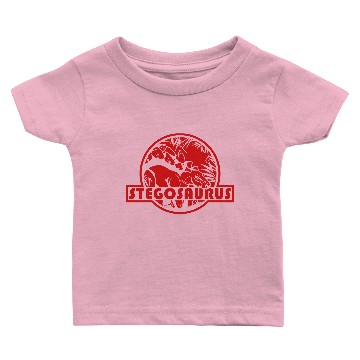 Discover Stegosaurus Dinosaur Baby T-shirts