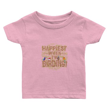 Discover Bird Watcher Birding Gift Baby T-shirts