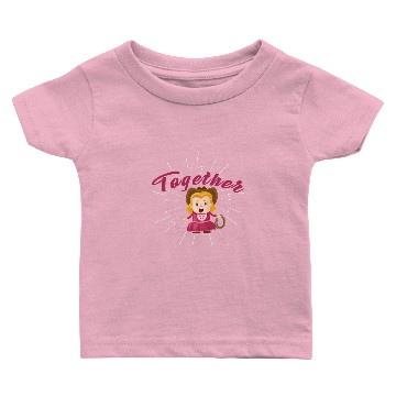 Discover Better Together Partner Baby T-shirts & Gift Idea