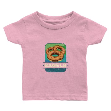 Discover bagel Baby T-shirts