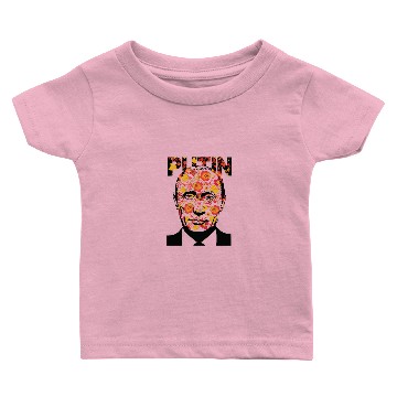 Discover Putin Art Flowers Russia Baby T-shirts