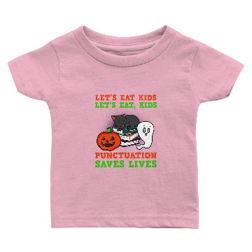 Discover Punctuation Saves Lives Baby T-shirts