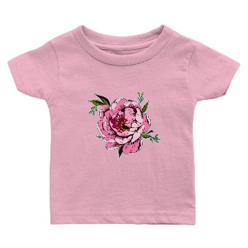 Discover Peony Baby T-shirts