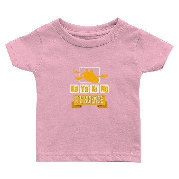 Discover Kayaking science fun kayak Baby T-shirts