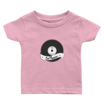 Discover San Francisco Vinyl Baby T-shirts with Vinyl record