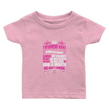 Discover Swimming Nana Loved By Plenty Baby T-shirts