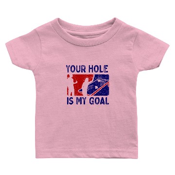 Discover Cornhole My Goal Your Hole Funny Gaming Baby T-shirts
