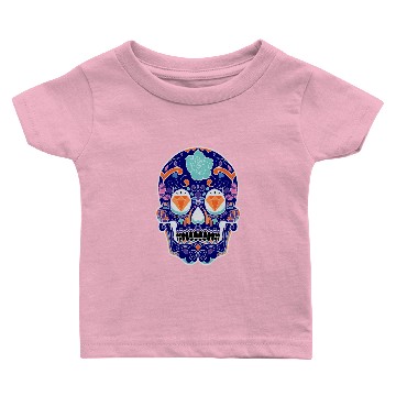 Discover Sugar Skull - Diamonds Skull Baby T-shirts