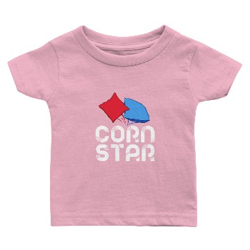 Discover Corn Star Baby T-shirts Cornhole Tournament Bean Bag