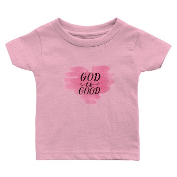 Discover God Is Good Heart Christian Religious Blessed Baby T-shirts
