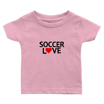 Discover Soccer Love Baby T-shirts