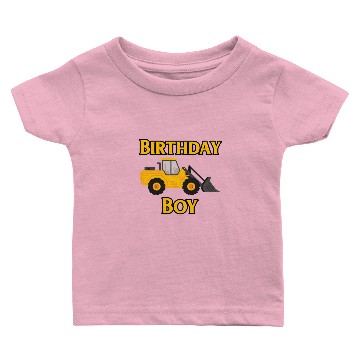 Discover Birthday boy construction Baby T-shirts