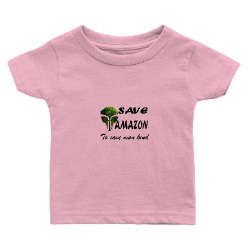 Discover Amazon Forest Design Baby T-shirts