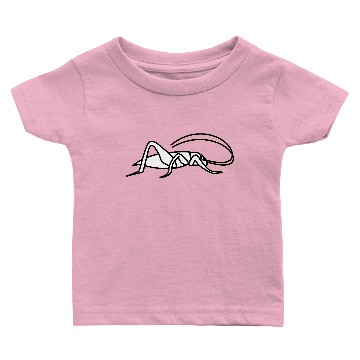 Discover simple cricket 2 colors design Baby T-shirts