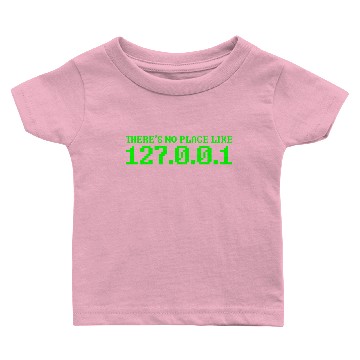 Discover 127.0.0.1 computer nerd outsider computer science Baby T-shirts