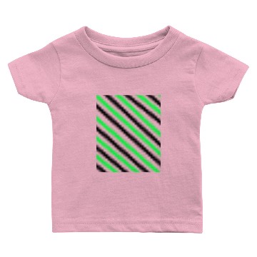 Discover Black neon green pattern Baby T-shirts