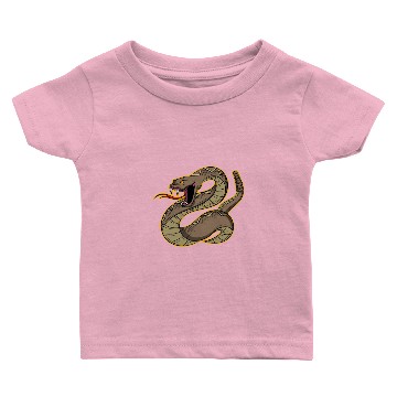 Discover C Snake Bite Reptile Rainforest India Gift Baby T-shirts
