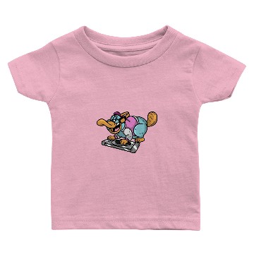 Discover DJ Platypus Baby T-shirts