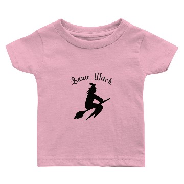 Discover Basic Witch Funny Halloween Design for Witches Baby T-shirts