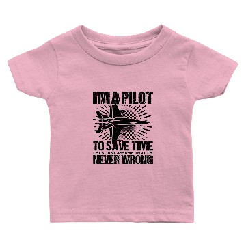 Discover Jet Fighter Pilot Air Force Aircraft Baby T-shirts