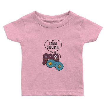 Discover Gamer Soulmate Baby T-shirts