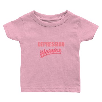 Discover Depression Fighter Depressed Funny saying gift Baby T-shirts