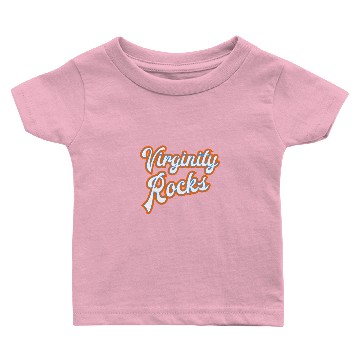 Discover Virginity Rocks Baby T-shirts