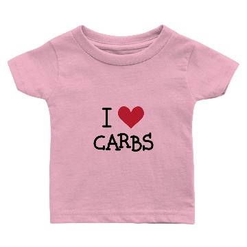 Discover I love Carbs Baby T-shirts