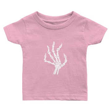 Discover Skeleton Hand Zombie Cemetery Tomb Halloween Baby T-shirts