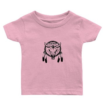 Discover bull skull Baby T-shirts