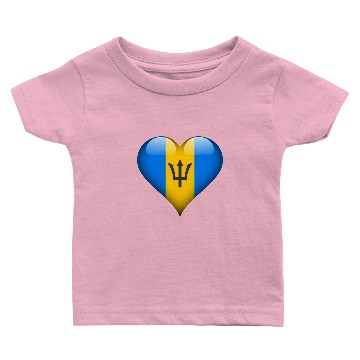 Discover Heart Barbados Baby T-shirts