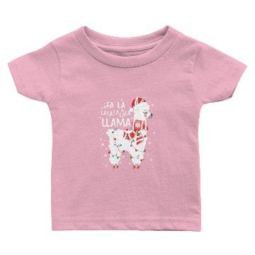 Discover Fa La La Llama Santa Baby T-shirts Christmas Funny Gift