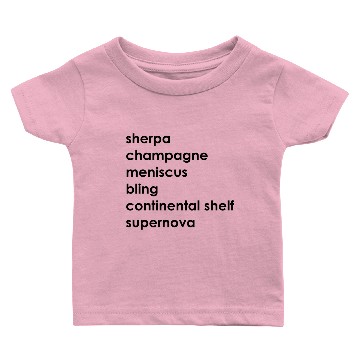 Discover champagne Baby T-shirts