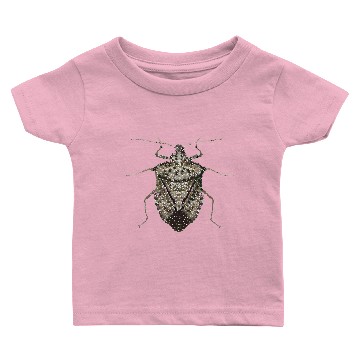 Discover Stink Bug Bedazzled Baby T-shirts