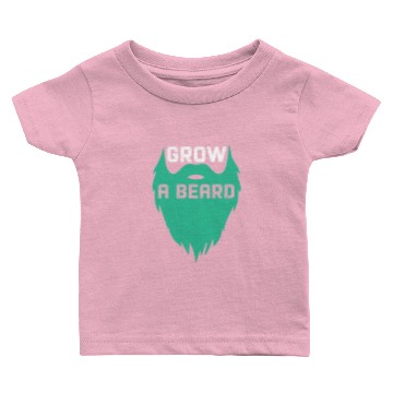Discover Movember Day Grow A Beard Baby T-shirts