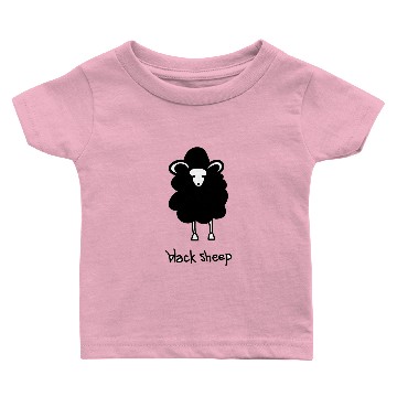 Discover Cute Black Sheep Baby T-shirts