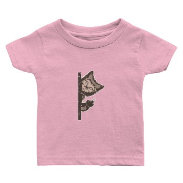 Discover Middle Finger Cat Baby T-shirts