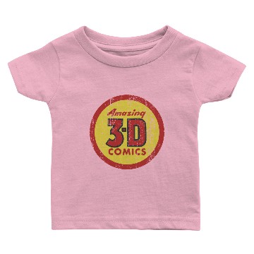 Discover 3D Comics Baby T-shirts