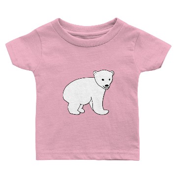 Discover Icebear Polar Bear White Gift Idea Baby T-shirts