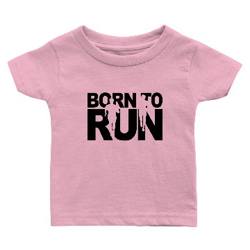 Discover Born to run, running man Baby T-shirts