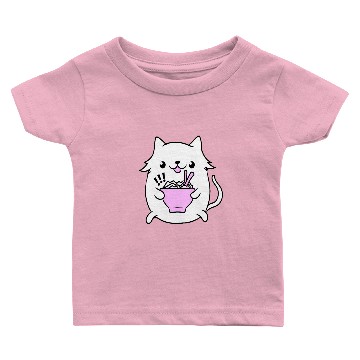 Discover Ramen Cat Gift Baby T-shirts