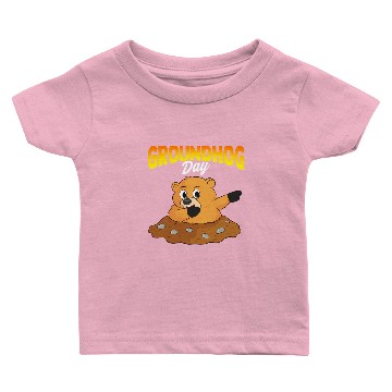 Discover Funny Dabbing Groundhog Day Dab Baby T-shirts