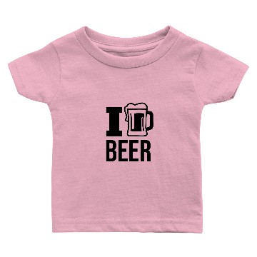 Discover I love Beer! Baby T-shirts