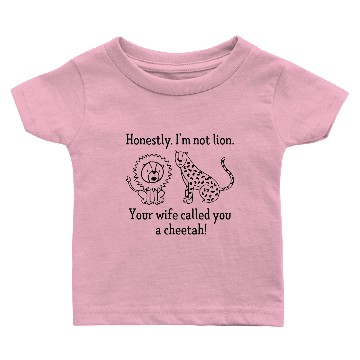 Discover Lion Cheetah Baby T-shirts