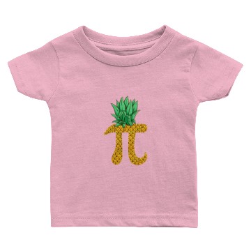Discover Funny Pi Day Pineapple Meme Math Mathematics Baby T-shirts